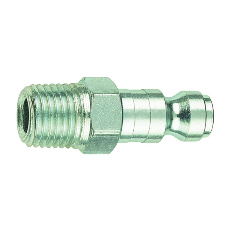 Tru-Flate 12-603 Plug, 1/4 in, MNPT, Steel