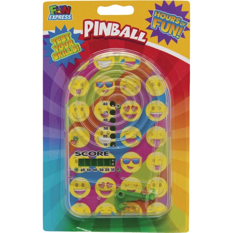 Fun Express Emoji Pinball Game (Pack of 6)