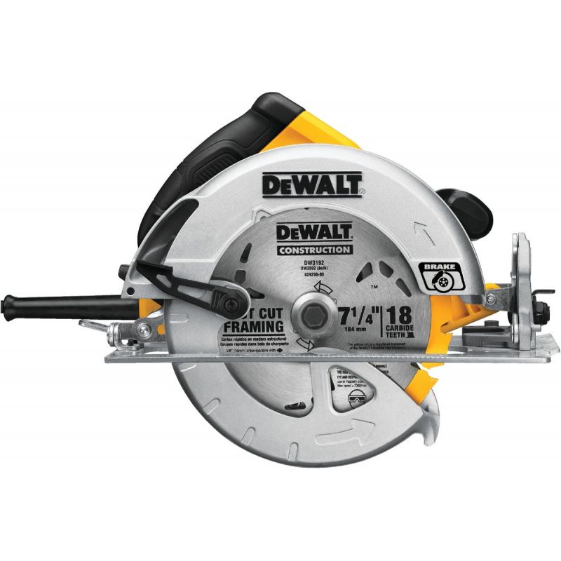 DeWalt 7-1/4 In. Circular Saw with Electric Brake 15