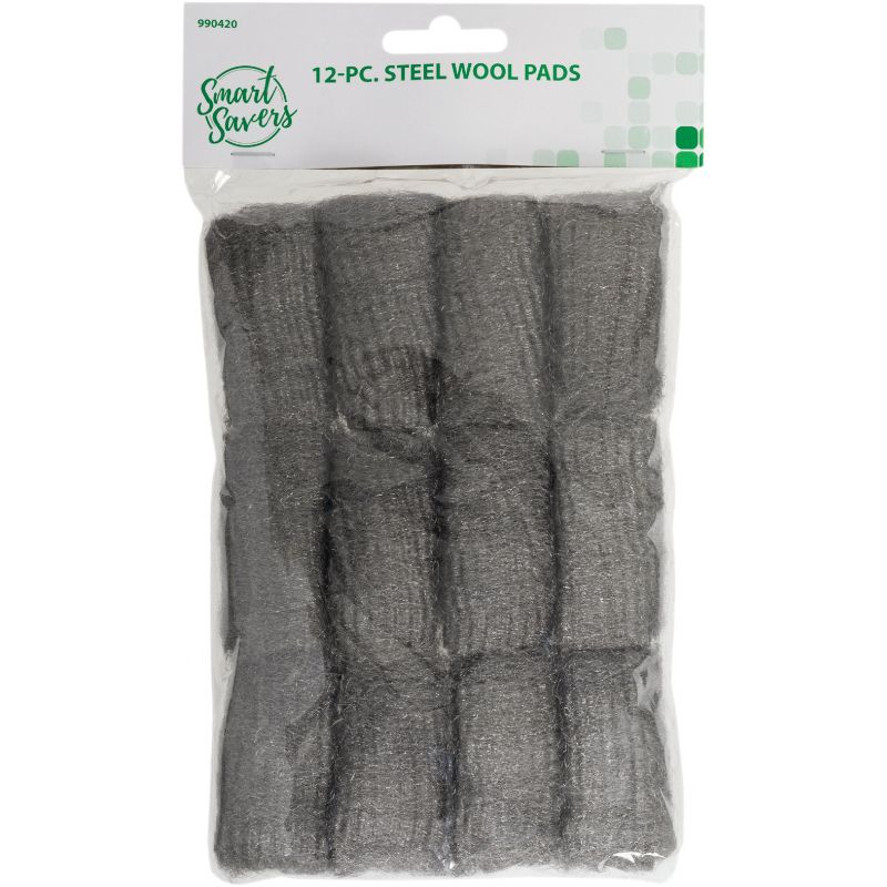 Smart Savers Steel Wool (Pack of 12)