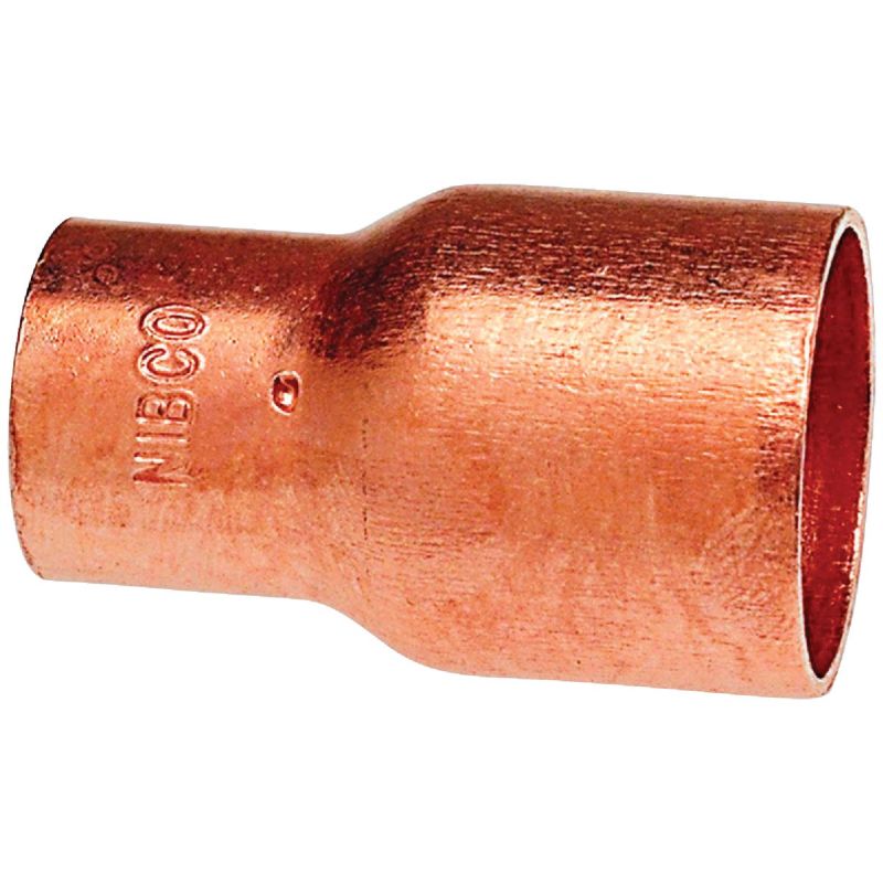 NIBCO Reducing Copper Coupling with Stop 1-1/2 In. X 1 In.