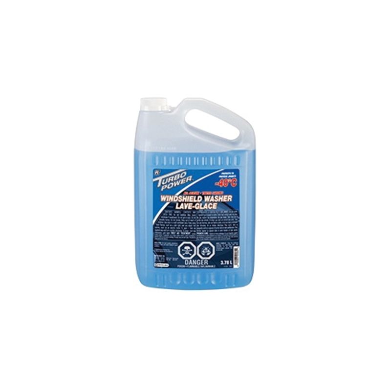 Turbo Power 15-204 Windshield Washer, 3.78 L Bottle Blue (Pack of 4)