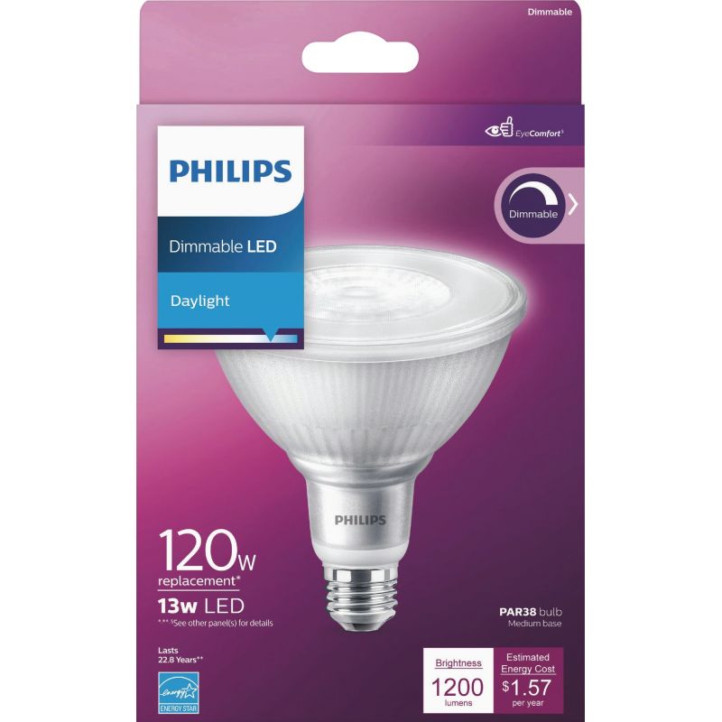 Philips PAR38 Medium High-Output LED Floodlight Light Bulb