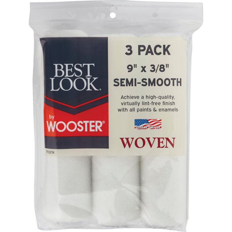 Best Look By Wooster Woven Fabric Roller Cover