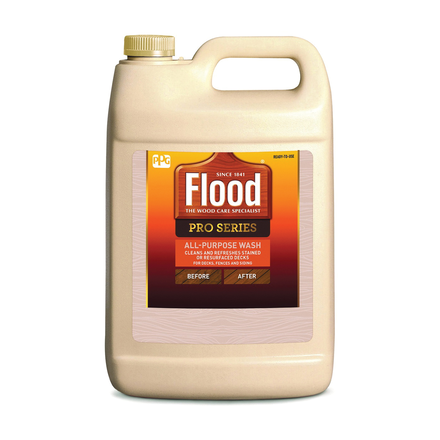 Mold Armor FG505 Deck and Fence Wash, Liquid, Yellow, 1 g