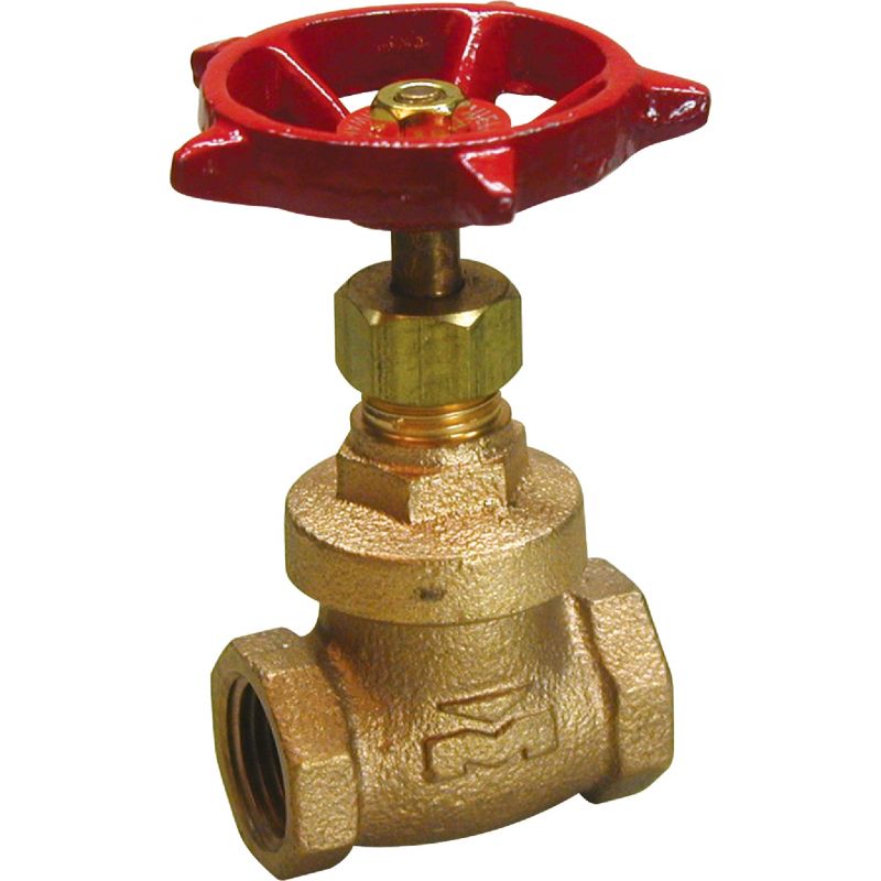 ProLine Low Lead Forged Brass Gate Valve 1&quot; FIPS X 1&quot; FIPS