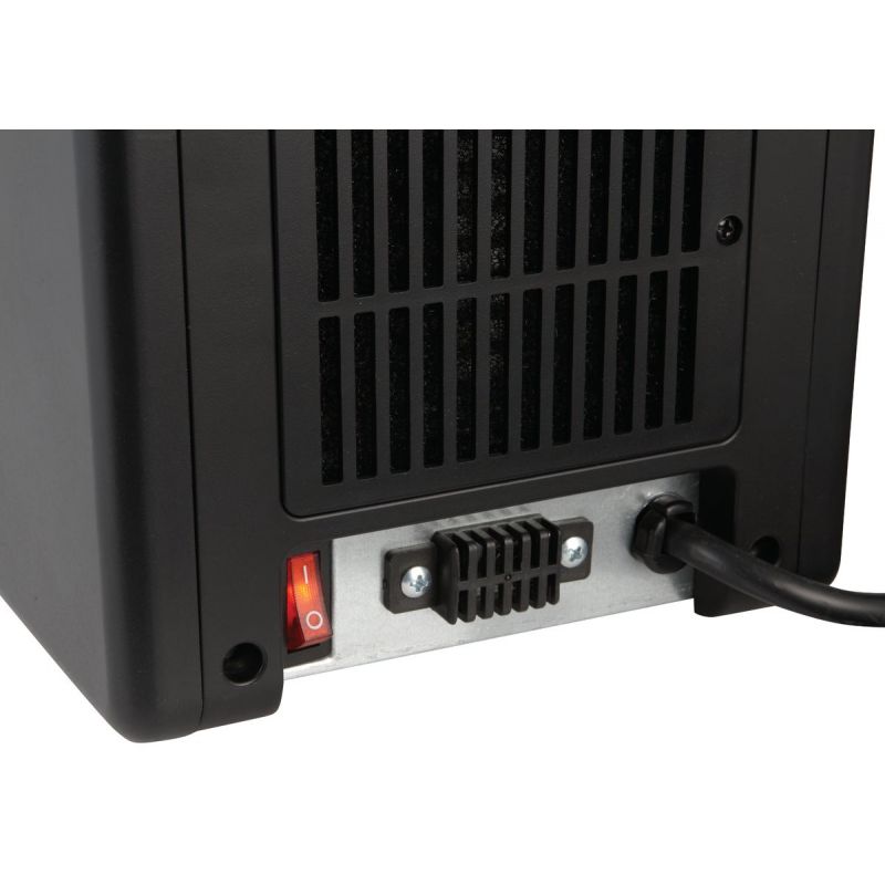 Best Comfort Quartz Heater with Remote Black, 12.5
