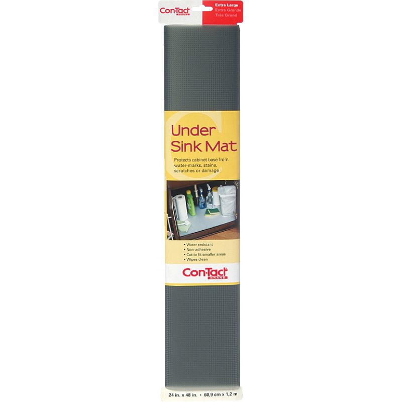 Con-Tact Liner Under Sink Mat Roll, Gray