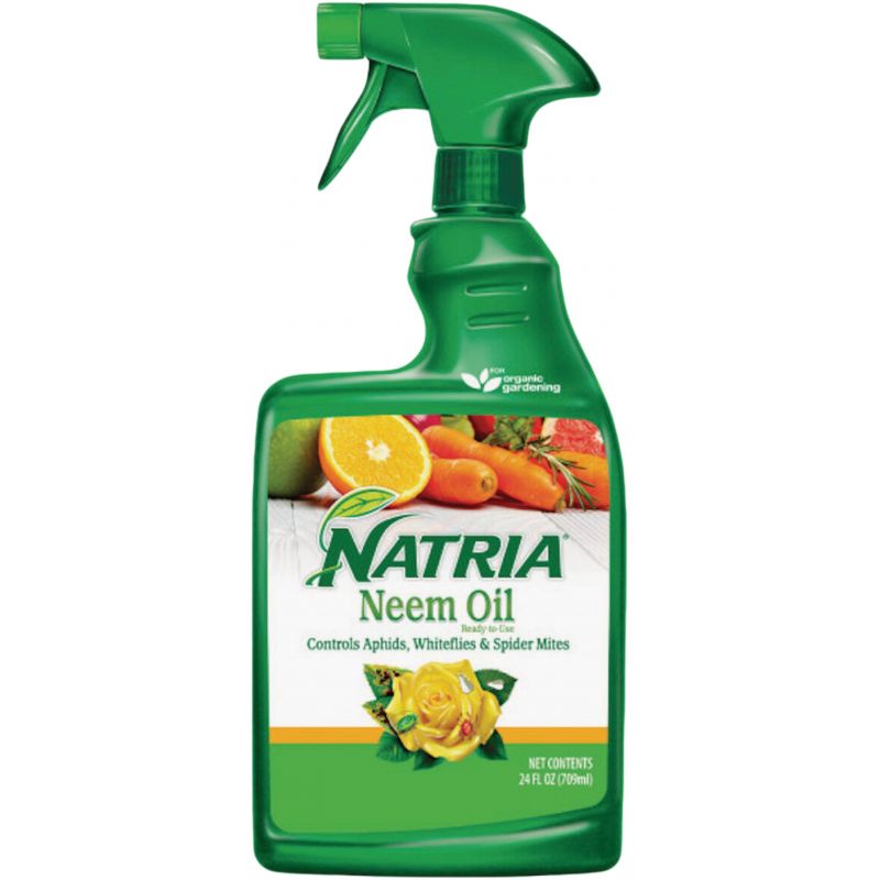Natria Neem Oil Insect &amp; Disease Killer 24 Oz., Trigger Spray