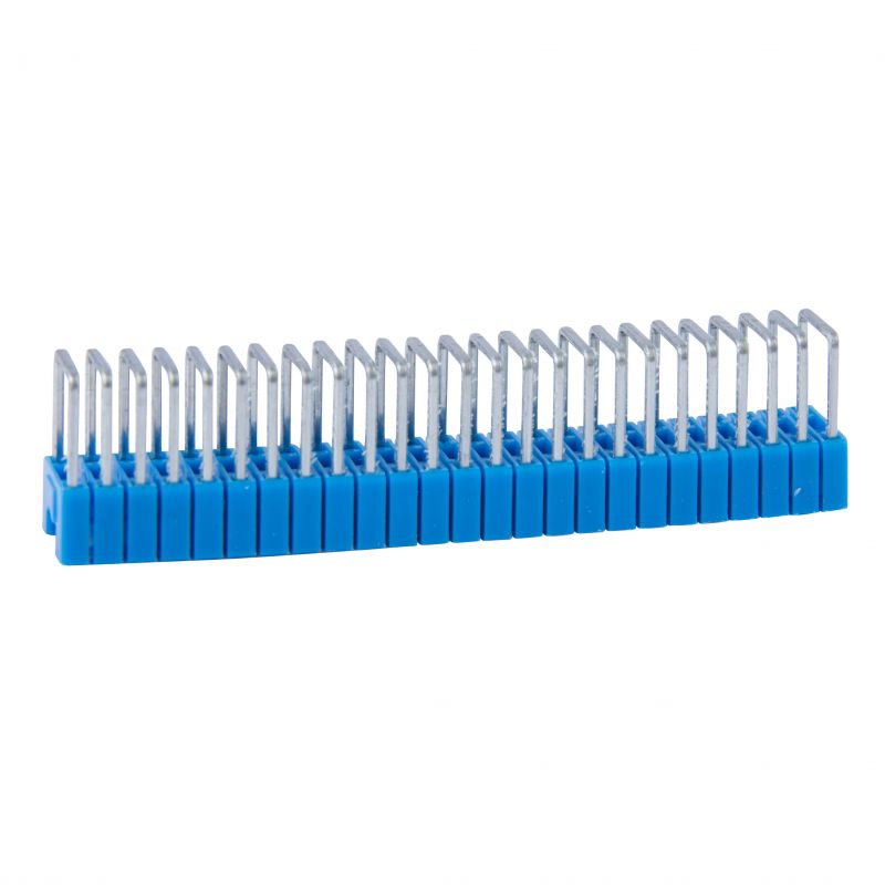 GB MPS-2080 Cable Staple, 5/16 in W Crown, 7/8 in L Leg, Metal/Plastic Blue