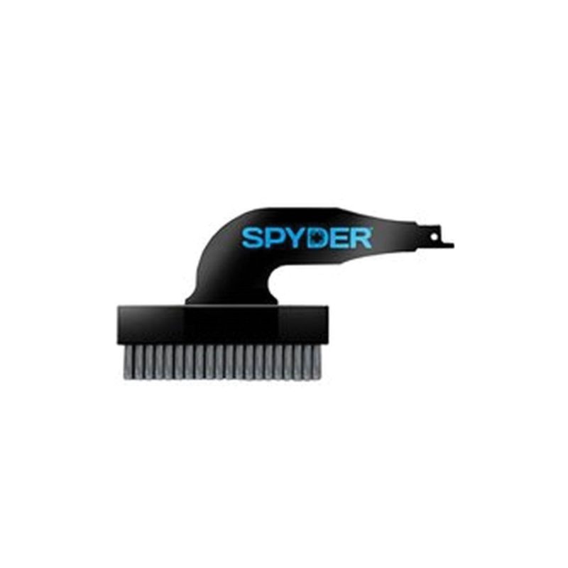 Spyder 400002 Wire Brush, Carbon Steel, Gray, For: Reciprocating Saw Gray