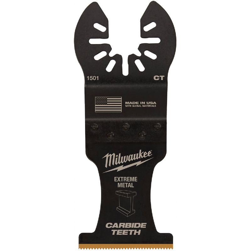 Milwaukee OPEN-LOK Titanium-Enhanced Carbide Extreme Metal Oscillating Blade