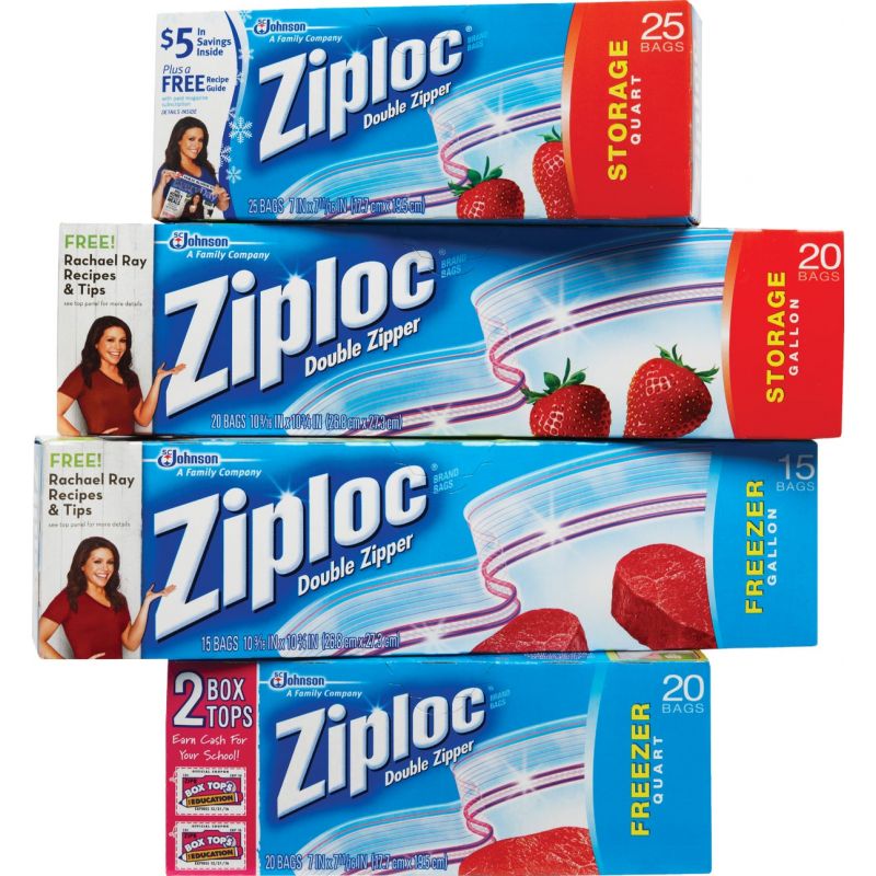 Ziploc Food Storage Bag 1 Qt.