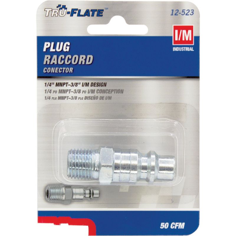 Tru-Flate 3/8 In. Body Series I/M-Industrial Plug