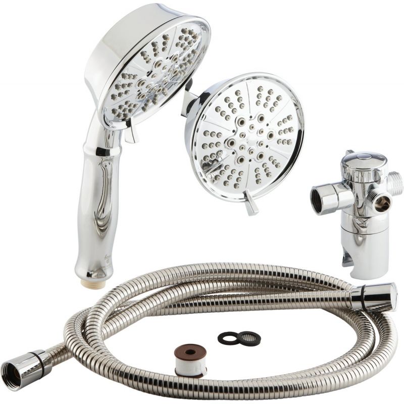 Home Impressions 5-Spray Combo Handheld Shower &amp; Showerhead