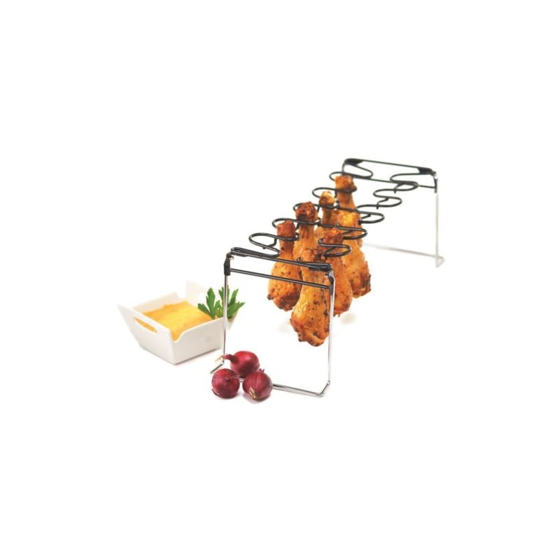 GrillPro 41551 Wing Rack, Non-Stick