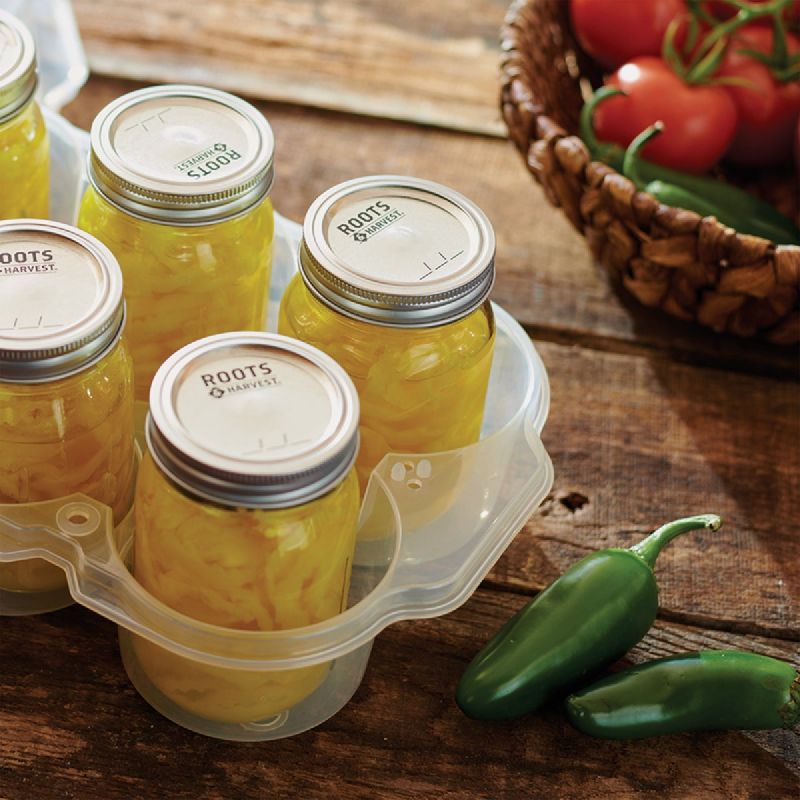 Roots &amp; Harvest SafeCrate Canning Jar Storage Container