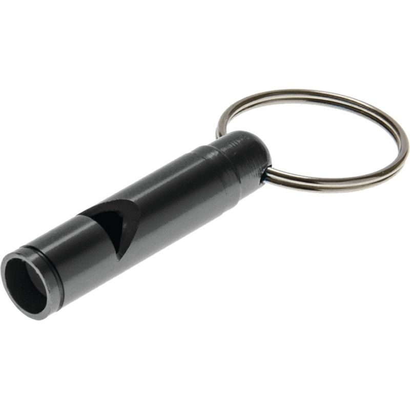 Lucky Line Utilicarry Bullet Whistle with Key Ring Black, Blue, Red