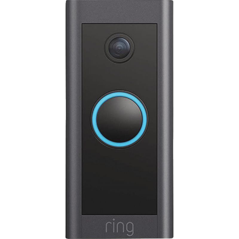 Ring Wired Video Doorbell Black
