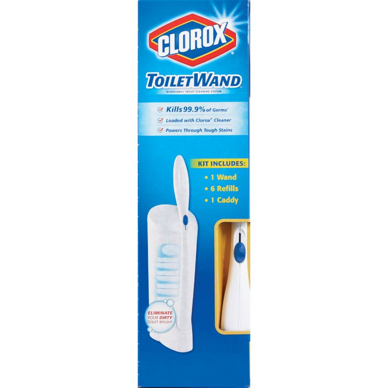 Clorox ToiletWand With Caddy White
