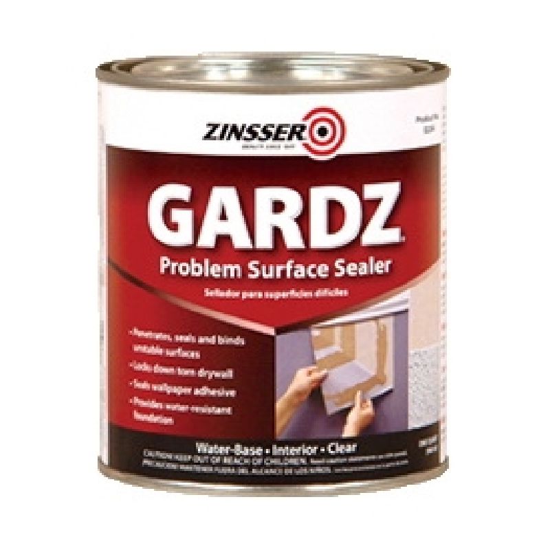 Zinsser 2304 Problem Surface Sealer, Clear, 1 qt Clear