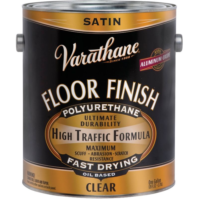 Varathane Premium Oil-Based Clear Floor Finish Gallon, Clear