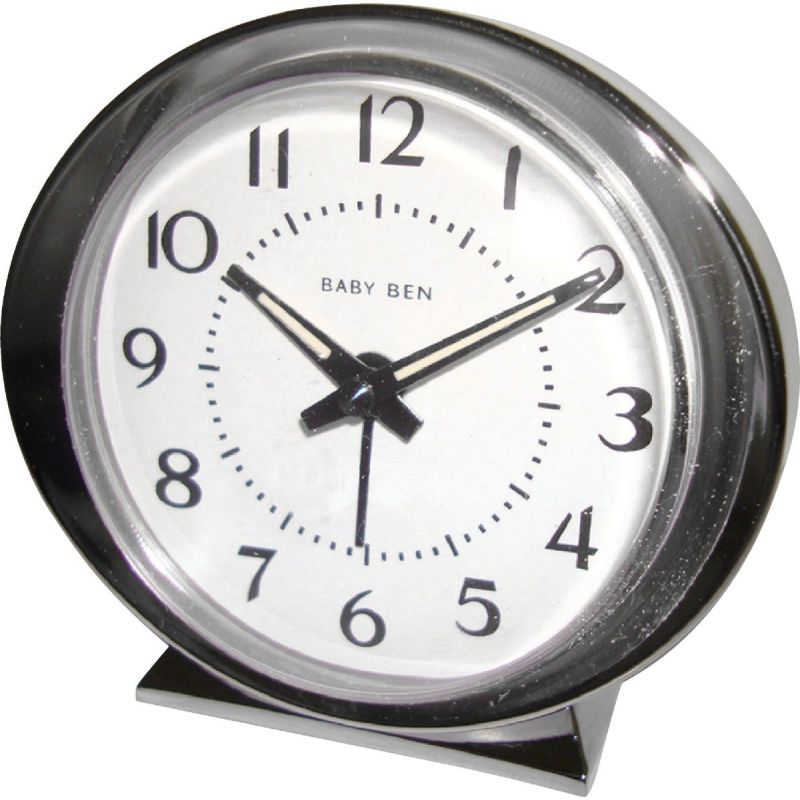 Westclox Baby Ben Classic Style Battery Operated Alarm Clock