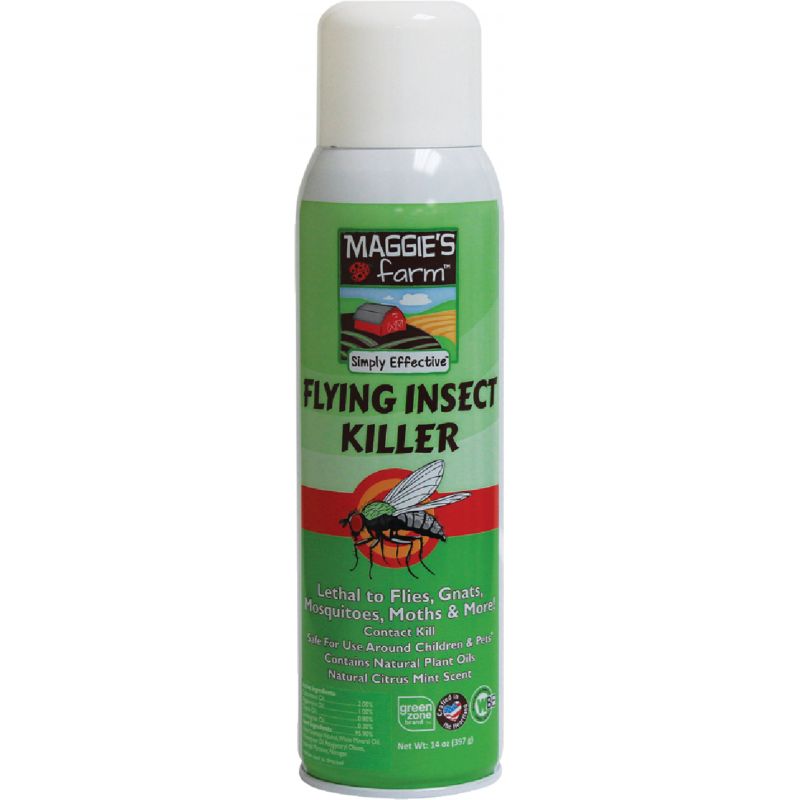 Maggie&#039;s Farm Flying Insect Killer 14 Oz., Aerosol Spray