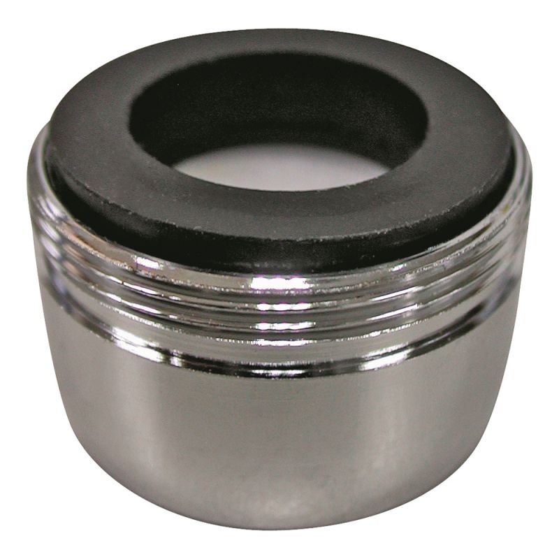 ProSource PMB-057 Faucet Aerator, 15/16 x 55/64 in, Chrome, 2.0 GPM