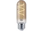 Philips Vintage T10 Medium Amber LED Decorative Light Bulb