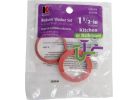Reducing Slip Joint Washer 1-1/2 X 1-1/4 In., 1-1/2 X 1-1/2 In., Clear