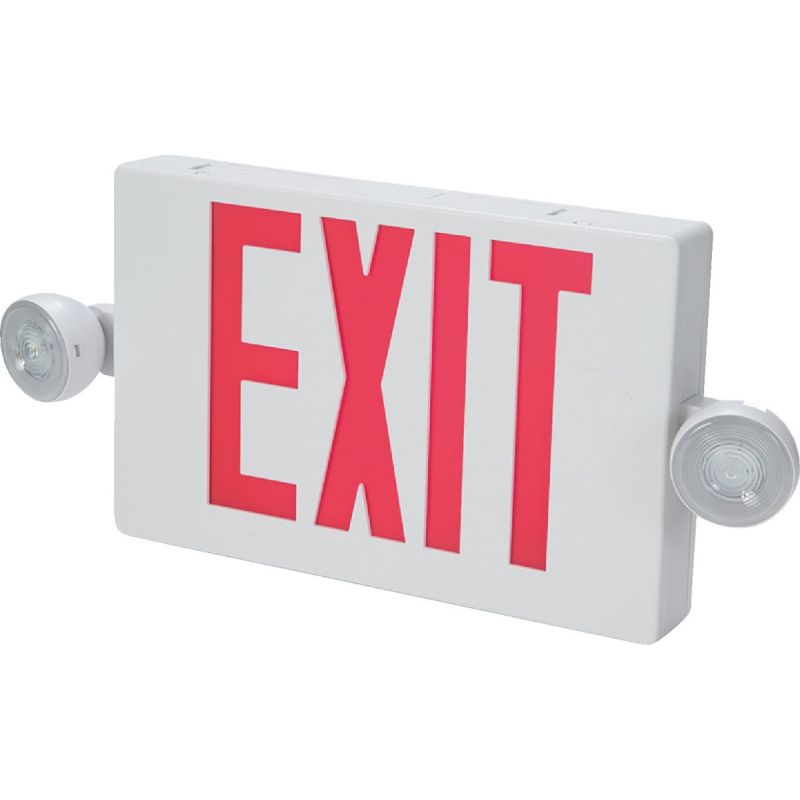 Sure-Lites LED Emergency Light &amp; Exit Sign White