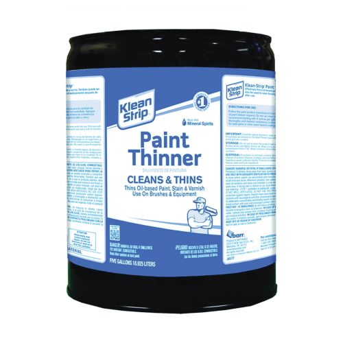 Klean Strip EKPT94401 Paint Thinner, Liquid, Free, Clear, Water