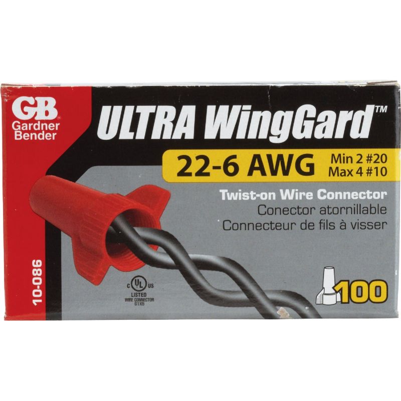 Gardner Bender WingGard Wire Connector Red