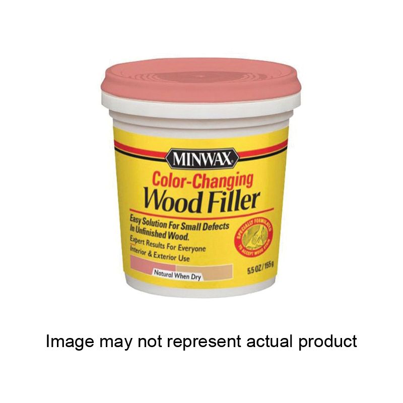 Minwax 448700000 Wood Filler, Liquid, Natural, 8 oz Natural