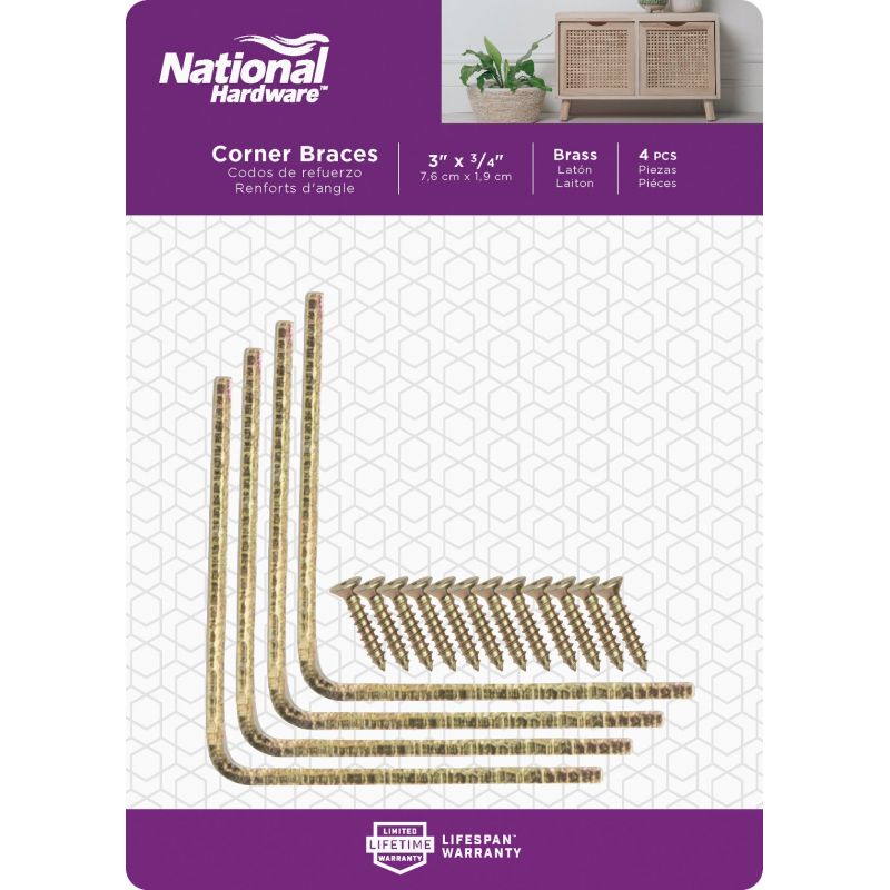 National Catalog V115 Steel Corner Brace