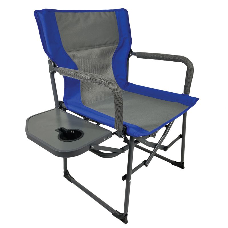 Seasonal Trends DC301 Director&#039;s Folding Chair, 31.75 in W, 20.75 in D, 35.75 in H, 300 lbs Capacity, Steel Frame 300 Lbs (Pack of 4)