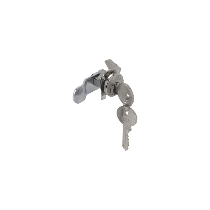 Defender Security S 4129 Mailbox Lock, Tumbler Lock, Keyed Key, Nickel