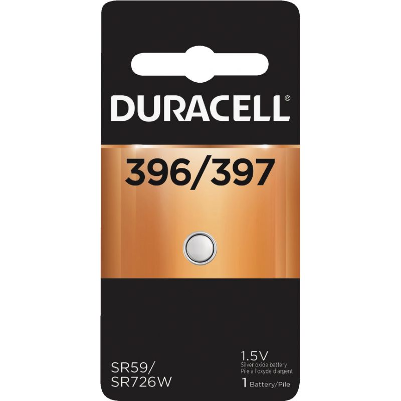 Duracell 396/397 Silver Oxide Button Cell Battery 32 MAh