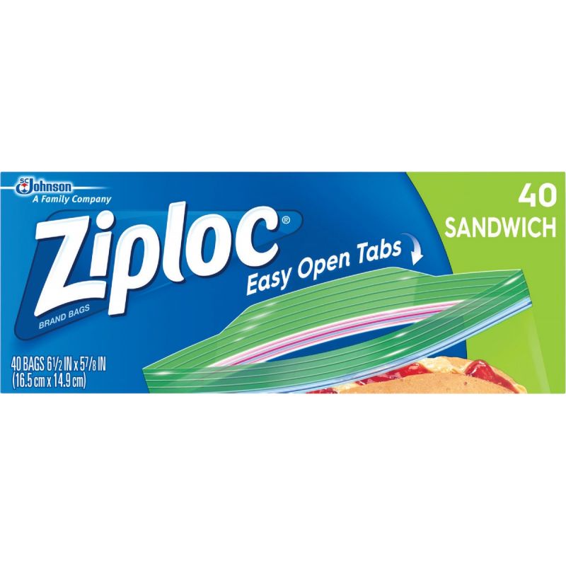 Ziploc Sandwich Food Storage Bag Sandwich