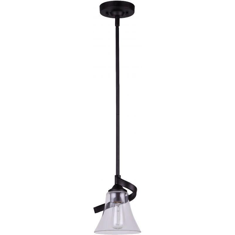 Home Impressions Rod Pendant Ceiling Light Fixture 6-1/8 In. W. X 12-1/5 To 60-1/5 In. H.