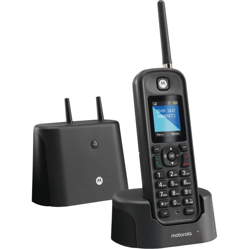 Motorola Long Range Cordless Phone Gray