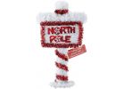 Youngcraft North Pole Sign Holiday Decoration (Pack of 6)