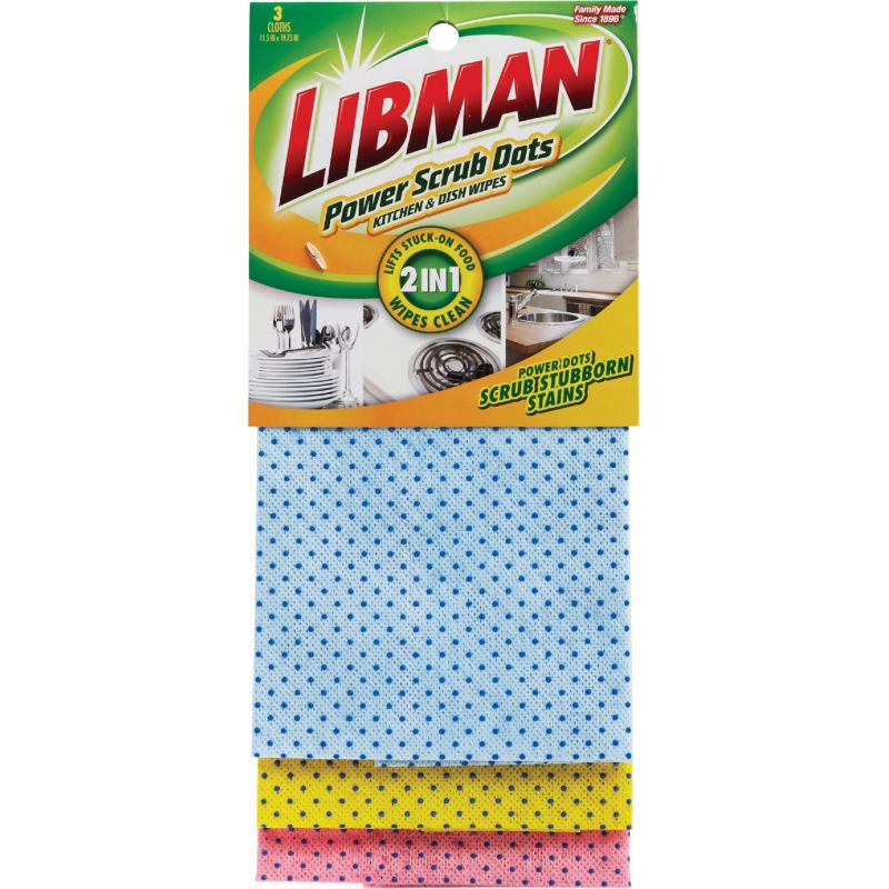 Libman Power Scrub Dots Kitchen &amp; Dish Wipes