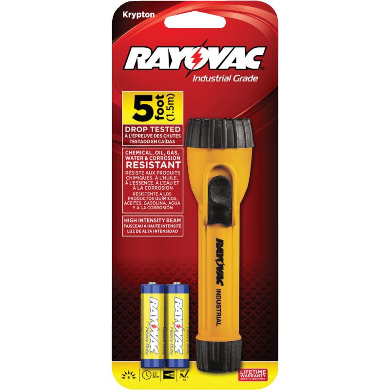 Rayovac Compact Industrial Light Black &amp; Yellow
