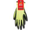 Do it High Visibility Polyurethane Coated Glove XL, Black &amp; Yellow