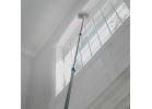 Unger Professional 972960 Telescopic Pole with Locking Cone and Quick-Flip Clamps, 6 ft Min Pole L, 18 ft Max Pole L Silver