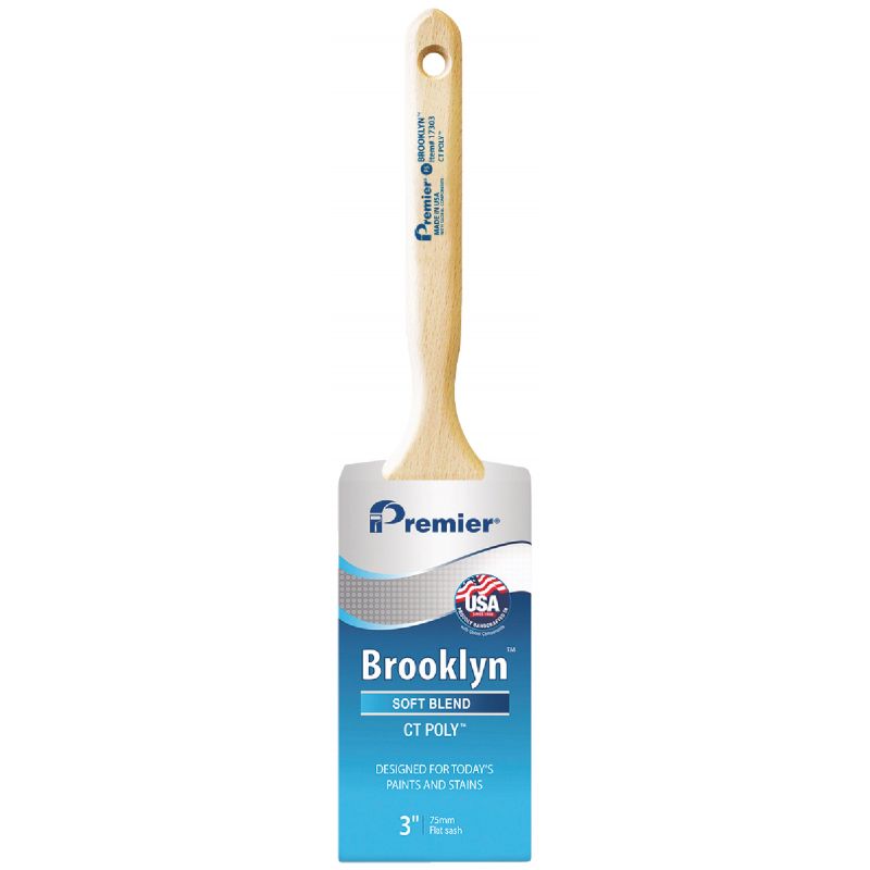 Premier Brooklyn CT Poly Flat Sash Paint Brush