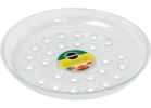 Miracle-Gro Plastic Flower Pot Saucer 8 In., Clear