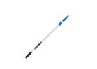 Unger Professional 972920 Telescopic Pole with Connect and Clean Locking Cone and Quick-Flip Clamps, 3 ft Min Pole L Blue/White